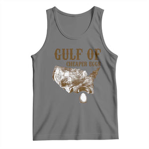 Gulf of Cheaper Eggs Tank Top Gulf of Mexico TS02 Black Heather Print Your Wear