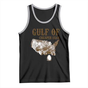 Gulf of Cheaper Eggs Tank Top Gulf of Mexico TS02 Black Athletic Heather Print Your Wear