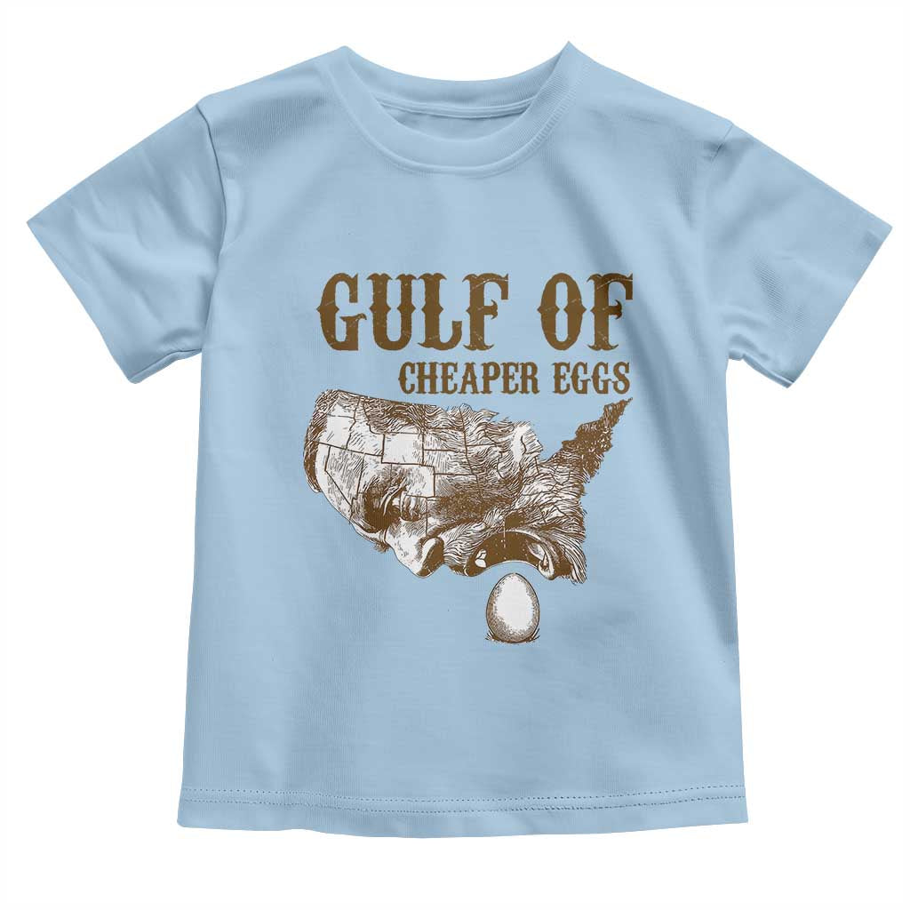 Gulf of Mexico Eggs Toddler T Shirt TS02 Light Blue Print Your Wear