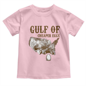 Gulf of Mexico Eggs Toddler T Shirt TS02 Light Pink Print Your Wear
