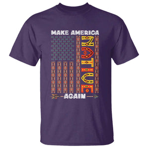 Make America Native Again T Shirt Indigenous Pride Cultural Heritage USA Flag TS02 Purple Print Your Wear
