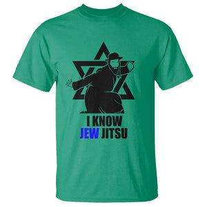 Funny Jiu Jitsu T Shirt I Know Jew Jitsu Jewish Martial Arts Pun Joke TS02 Irish Green Printyourwear