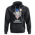 Funny Baseball Hoodie Ghost Forkball TS02 Black Printyourwear