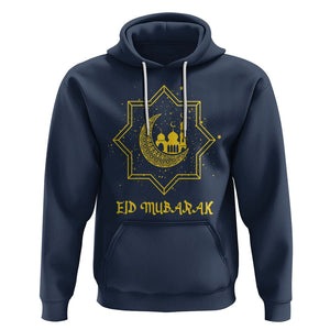 Eid Mubarak Hoodie Arabic Muslim Eid Al-Fitr Ramadan Mubarak Fasting TS02 Navy Printyourwear