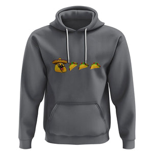Funny Taco Lover Hoodie Pie Eating Tacos Mexico Cinco De Mayo TS02 Charcoal Printyourwear
