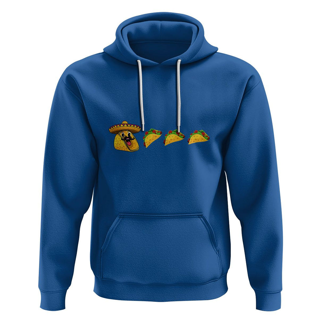 Funny Taco Lover Hoodie Pie Eating Tacos Mexico Cinco De Mayo TS02 Royal Blue Printyourwear