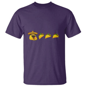 Funny Taco Lover T Shirt Pie Eating Tacos Mexico Cinco De Mayo TS02 Purple Printyourwear