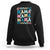 Retro Groovy Mama Sweatshirt Mother's Day Gifts for Mom TS02 Black Printyourwear
