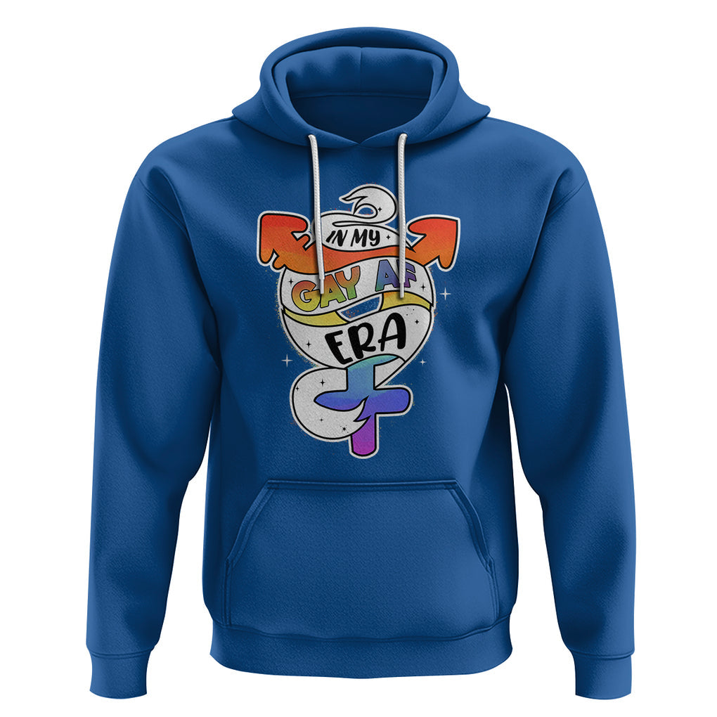 Gay Pride Hoodie In My Gay AF Era Proud LGBT LGBTQ Community TS02 Royal Blue Printyourwear