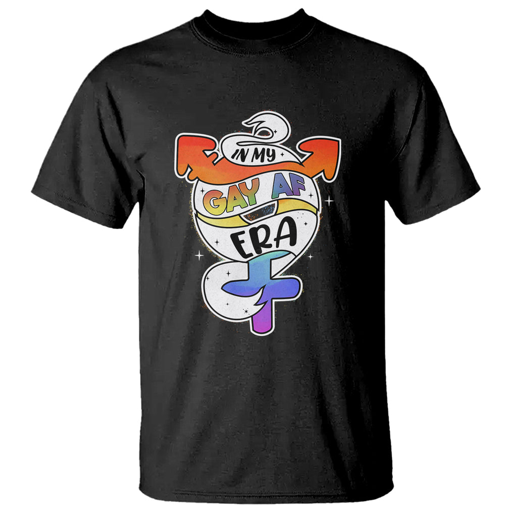 Gay Pride T Shirt In My Gay AF Era Proud LGBT LGBTQ Community TS02 Black Printyourwear