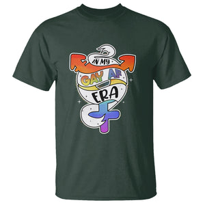 Gay Pride T Shirt In My Gay AF Era Proud LGBT LGBTQ Community TS02 Dark Forest Green Printyourwear