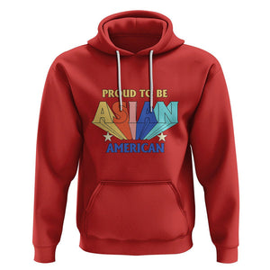 Proud To Be Asian American Hoodie AAPI Heritage Month Unity Pride TS02 Red Printyourwear