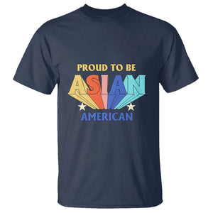 Proud To Be Asian American T Shirt AAPI Heritage Month Unity Pride TS02 Navy Printyourwear