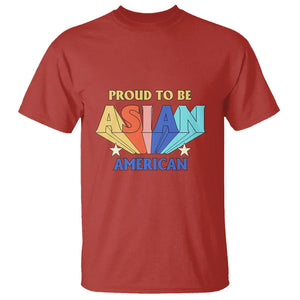 Proud To Be Asian American T Shirt AAPI Heritage Month Unity Pride TS02 Red Printyourwear
