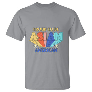 Proud To Be Asian American T Shirt AAPI Heritage Month Unity Pride TS02 Sport Gray Printyourwear