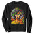 Juneteenth Sweatshirt Beautiful Strong Melanin Poppin' Dope African Afro Black Queen TS02 Black Print Your Wear