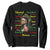 Juneteenth 1865 Sweatshirt Afro Melanin Locs Girl African American History TS02 Black Print Your Wear