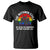 Funny Mothman T Shirt The Mothman Stole My Catalytic Converter In Point Cryptid TS02 Black Printyourwear