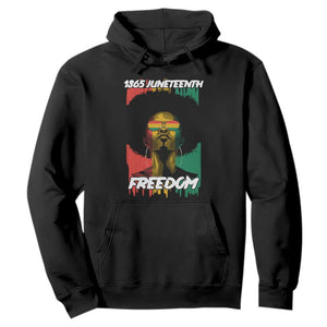 Juneteenth 1865 Hoodie Freedom Afro Melanin Woman African American Dripping TS02 Black Print Your Wear