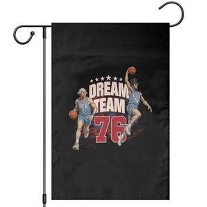 Dream Team 76 Founding Fathers Playing Basketball Garden Flag Funny George Washington Abraham Lincoln Patriotic Sports Fan TS02 Black Print Your Wear