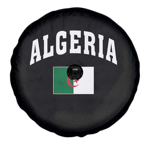 Classic Algeria Varsity Athletic Style Spare Tire Cover Proud Patriotic Algerian Flag