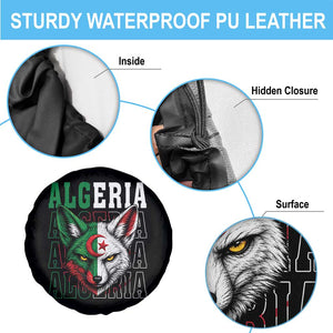 Algerian Fennec Fox Face Algeria National Flag Graphic Spare Tire Cover Proud North African Desert Animal TS02 Print Your Wear