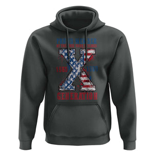 X Generation Hoodie Proud Member Of The F Your Feelings Gen X 1965 1981 American Flag TS02 Dark Heather Print Your Wear