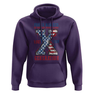 X Generation Hoodie Proud Member Of The F Your Feelings Gen X 1965 1981 American Flag TS02 Purple Print Your Wear