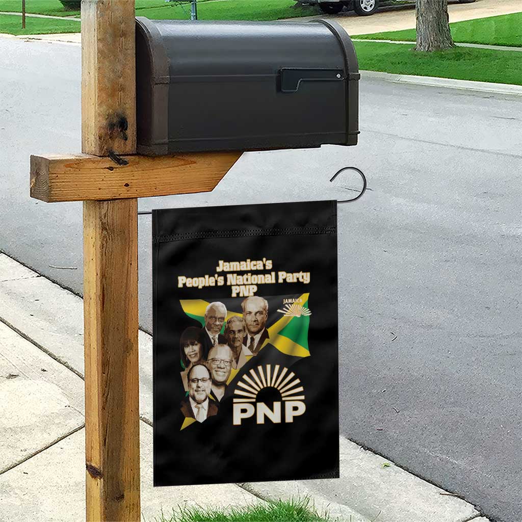 Jamaica People's National Party PNP Supporter Garden Flag Patriotic Political Leaders Tribute Jamaican Flag TS02 Print Your Wear