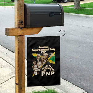 Jamaica People's National Party PNP Supporter Garden Flag Patriotic Political Leaders Tribute Jamaican Flag TS02 Print Your Wear