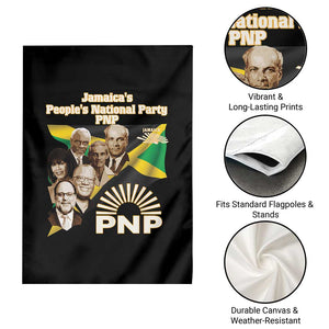 Jamaica People's National Party PNP Supporter Garden Flag Patriotic Political Leaders Tribute Jamaican Flag TS02 Print Your Wear