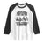 Native American Raglan Shirt Uncess Your Ancestors Look Like This You're Probably An Immigrant TS02 White Black Print Your Wear