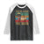 Funny Hot Dog Lover Raglan Shirt They're Eating The Dogs Dachshund TS02 Black White Print Your Wear