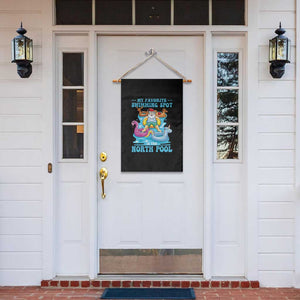 Christmas In July Relaxing Santa Garden Flag My Favorite Swimming Spot Is The North Pole TS02 Print Your Wear