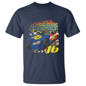 Vintage Americana Speed Legend 16 Tribute T Shirt American Hero #16 Stock Car Memorial - Print Your Wear