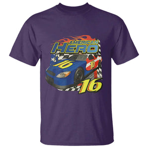 Vintage Americana Speed Legend 16 Tribute T Shirt American Hero #16 Stock Car Memorial - Print Your Wear