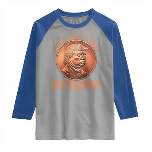 Trump Bitcoin 2025 Raglan Shirt 47th President Coin Cryptocurrency TS02 Sport Gray Royal Print Your Wear