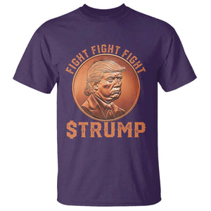 Trump Bitcoin 2025 T Shirt 47th President Coin Cryptocurrency TS02 Purple Print Your Wear