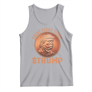 Trump Bitcoin 2025 Tank Top 47th President Coin Cryptocurrency TS02 Athletic Heather Print Your Wear