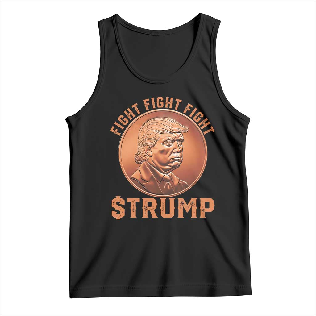 Trump Bitcoin 2025 Tank Top 47th President Coin Cryptocurrency TS02 Black Print Your Wear
