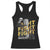 Trump Bitcoin Racerback Tank Top President Trump Iconic Signature Pose Meme Coin TS02 Black Print Your Wear