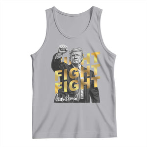 Trump Bitcoin Tank Top President Trump Iconic Signature Pose Meme Coin TS02 Athletic Heather Print Your Wear