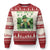 Funny St Patrick's Day Trump Knit Sweatshirt Make America Lucky Again TS02 Red Print Your Wear