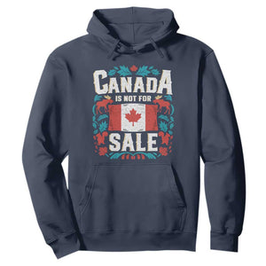 Canada Is Not For Sale Hoodie TS02 Navy Print Your Wear