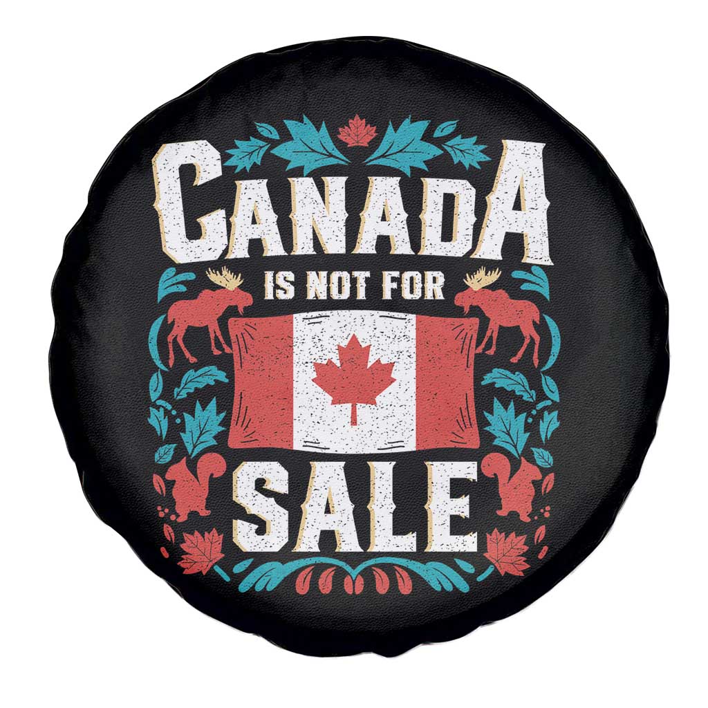 Canada Is Not For Sale Spare Tire Cover TS02 Print Your Wear