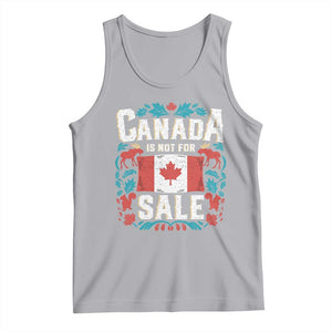 Canada Is Not For Sale Tank Top TS02 Athletic Heather Print Your Wear