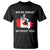 Canada Is Not For Sale T Shirt 51st State Not For Sale Were Great Without You TS02 Black Print Your Wear
