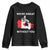 Canada Is Not For Sale Youth Sweatshirt 51st State Not For Sale Were Great Without You TS02 Black Print Your Wear