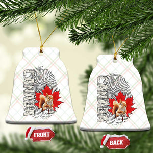 Canada Pride Ceramic Ornament Maple Leaf Squirrel Canadian Roots TS02 Print Your Wear