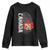 Canada Pride Youth Sweatshirt Maple Leaf Squirrel Canadian Roots TS02 Black Print Your Wear